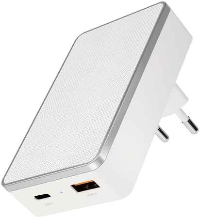 Сетевое зарядное устройство VLP Dual Wall Charger (USB, USB Type-C), (WC20-01-WH) 20Вт