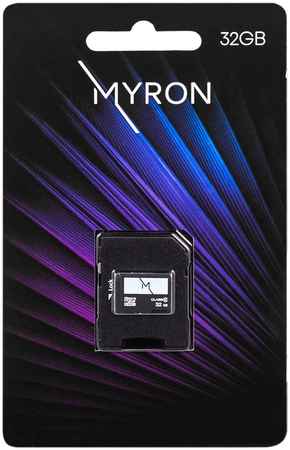 Карта памяти GZ Electronics MYRON MicroSD 32GB Class 10