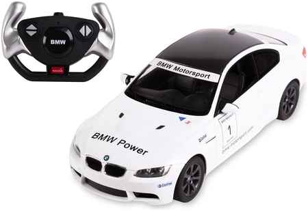 Машина р/у Rastar 1:14 BMW M3 спортивная версия, белая 48000W 965844474624303