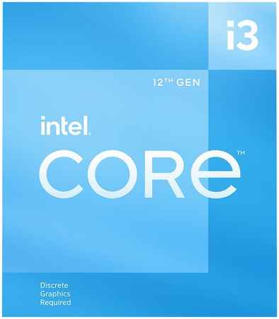 Процессор Intel Core i3 12100F ОЕM Core i3-12100F 965844474716217