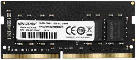 Оперативная память Hikvision 16Gb DDR4 2666MHz SO-DIMM (HKED4162DAB1D0ZA1/16G) 965844474716456