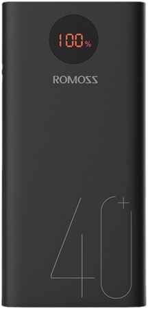 Внешний аккумулятор Romoss 40000 мАч PEA40 черный Внешний аккумулятор Power Bank 40000 мАч Romoss PEA40 черный 965844474718355