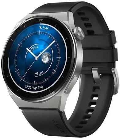 Смарт-часы Huawei GT 3 Pro ODN-B19 Light Titanium / Black Fluoroel GT 3 Pro OND-B19 Light Titanium / Black Fluoroel 965844474785089