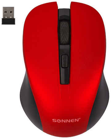 Беспроводная мышь Sonnen V18 Red 965844474785675