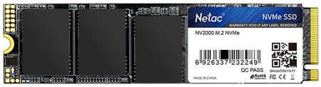 SSD накопитель Netac NV2000 M.2 2280 256 ГБ (NT01NV2000-256-E4X) 965844474846941