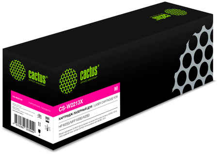 Картридж для лазерного принтера Cactus (CS-W2213X) пурпурный, совместимый