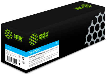 Картридж для лазерного принтера Cactus (CS-W2211X) голубой, совместимый 965844474865068