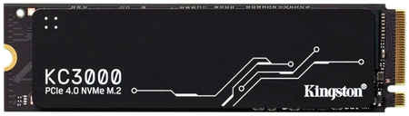 SSD накопитель Kingston KC3000 M.2 2280 1 ТБ (SKC3000S/1024G) 965844474890315