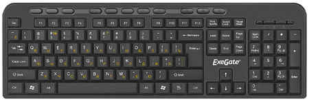 Проводная клавиатура ExeGate LY-500M Black (EX286177RUS) 965844474891633