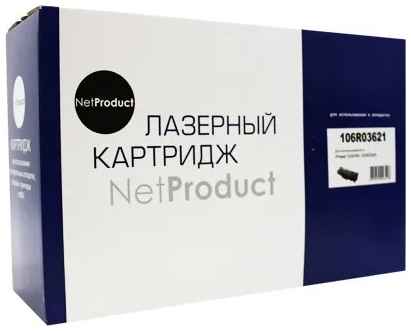 Картридж для лазерного принтера NetProduct 106R03621 черный, совместимый 965844474891661