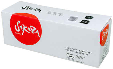 Картридж для лазерного принтера SAKURA Q2612A/FX9/FX10 черный, совместимый 965844474891665