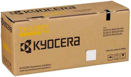 Картридж для лазерного принтера Kyocera TK-5280Y желтый, оригинальный TK-5280Y (желтый) 965844474891666