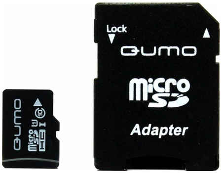 Карта памяти QUMO Micro SDHC 8Гб (QM8GMICSDHC10U1) 965844474891860