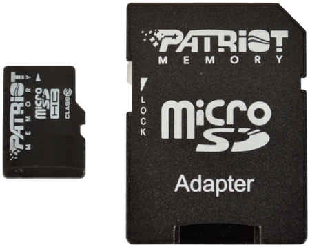 Patriot Memory Карта памяти PATRIOT Micro SDHC 16Гб (PSF16GMCSDHC10) 965844474891862