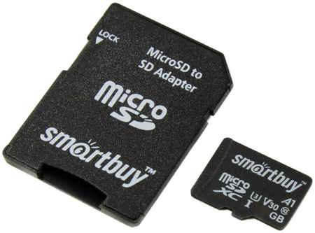 Карта памяти SmartBuy Micro SDXC 128Гб(SB128GBSDU1A-AD) Professional SB128GBSDU1A-AD 965844474892320