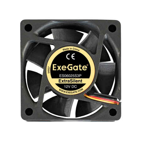 Корпусной вентилятор ExeGate ES06025S3P (EX283370RUS) ExtraSilent ES06025S3P