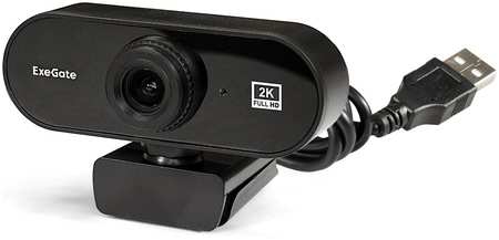 Web-камера ExeGate Stream C940 2K черный (EX287380RUS) 965844474892599
