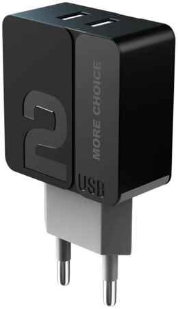 More Choice Сетевое зарядное устройство MoreChoice 2USB 2.4A Type-C NC46a 1м 2USB 2.4A для Type-C NC46a 1м