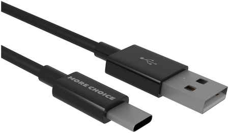 Дата-кабель More choice K42a Smart USB 3.0A для Type-C ТРЕ 1м Black 965844474952546