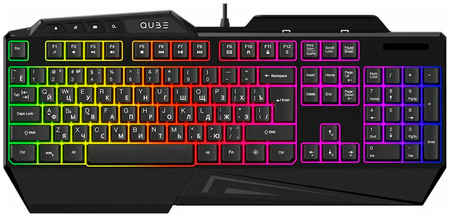 Проводная игровая клавиатура QUB GAMING QGKBWD002 Black 965844474961415