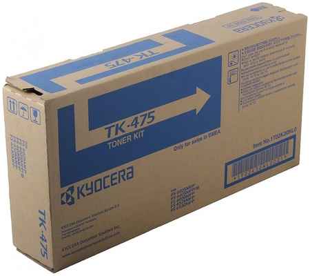 Картридж для лазерного принтера Kyocera TK-475 (1T02K30NL0) черный, оригинальный 965844474982070
