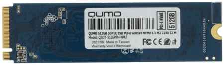 SSD накопитель QUMO Novation M.2 2280 512 ГБ (Q3DT-512GPPH-NM2)
