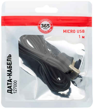 Дата-кабель 365 дней USB micro USB 127000 1 м 965844475018105