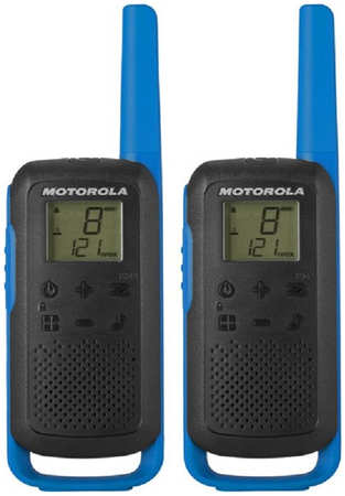 Рация Motorola Talkabout T62 синяя B6P00811LDRMAW 2 шт. в уп., 1518212