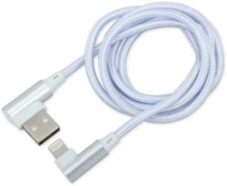 Дата-Кабель Arnezi Lightning - USB iPhone 6/7/8/X угловой, белый, 1 м A0605031 965844475175522