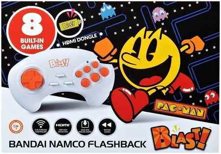 Bandai Namco Entertainment Игровая приставка Bandai Namco Flashback Blast WD3306 (8 в 1) + 8 встроенных игр + геймпад 965844475534634