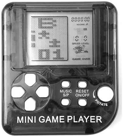 Портативная игровая приставка Tetris Мini (тетрис мини) (JY-3081) черный Tetris Mini Black 965844475534957