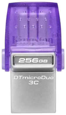 Флешка Kingston DataTraveler microDuo 3C G3 256GB (DTDUO3CG3/256GB)