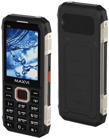 Сотовый телефон Maxvi T12 Black 965844476298919