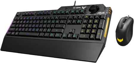 Проводная игровая клавиатура ASUS TUF Gaming Combo K1 & M3 Black (90MP02A0-BCRA00) 965844476442325