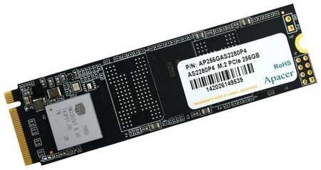 SSD накопитель Apacer AS2280P4 M.2 2280 256 ГБ (AP256GAS2280P4) 965844476453708