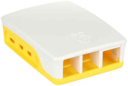 Корпус компьютерный QUMO RS032 White/Yellow 965844476474041