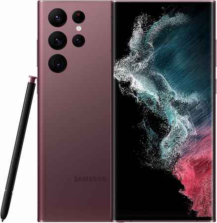 Смартфон Samsung Galaxy S22 Ultra 8/128GB Burgundy (SM-S908B) 965844476652451