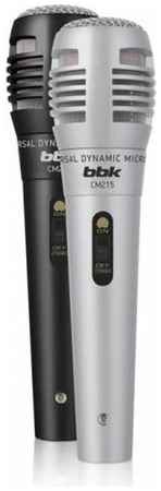 Микрофон BBK CM215 черный/серебро CM215 (B/S) 965844476652466