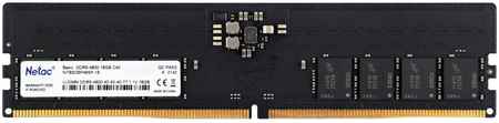 Оперативная память Netac Basic 16Gb DDR5 4800MHz (NTBSD5P48SP-16)