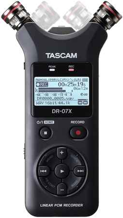Цифровой диктофон Tascam DR-07X Black 965844476959301