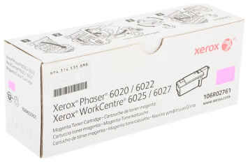 Тонер-картридж для лазерного принтера Xerox (106R02761) пурпурный, оригинальный 965844477674367