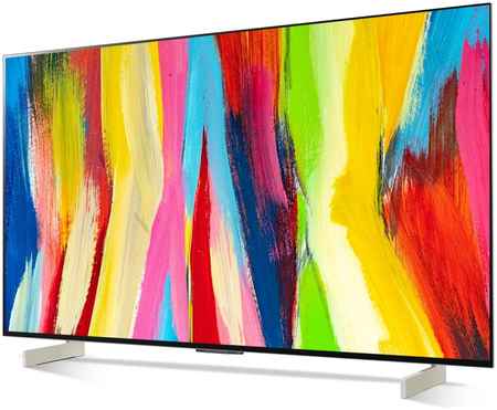 Телевизор LG OLED42C2RLB, 42″(105 см), UHD 4K