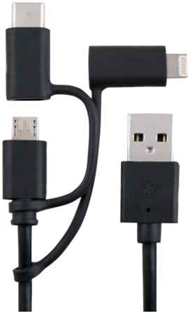 Кабель Bron USB-Lightning/microUSB/Type-C 965844477716482