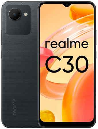Смартфон Realme C30 2/32GB Black 965844477842446