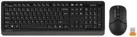 Комплект клавиатура и мышь A4tech Fstyler FG1012 Black/Gray Fstyler FG1012 чёрный/серый 965844478311663