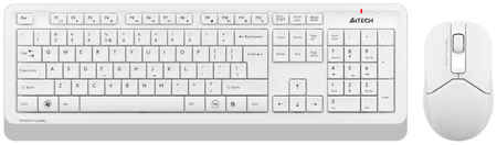 Комплект клавиатура и мышь A4tech Fstyler FG1012 White Fstyler FG1012 белый 965844478311669