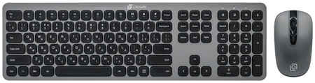 Комплект клавиатура и мышь Oklick 300M Black/White 965844478311737