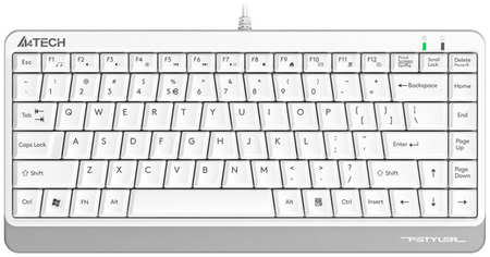 Проводная клавиатура A4Tech Fstyler FKS11 White/Gray 965844478341906