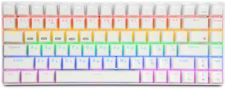 Беспроводная механическая клавиатура Gembird KBW-G520L White 965844478370829
