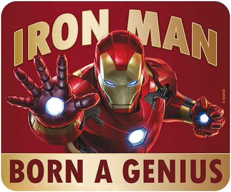 Коврик для мыши ABYstyle Marvel Flexible Mousepad Iron Man Born to be a genius ABYACC366